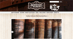 Desktop Screenshot of bernardowinery.com